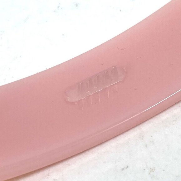AUTHENTIC FENDI hairpin FF hair clip logo hair accessory Barrette acetate pink